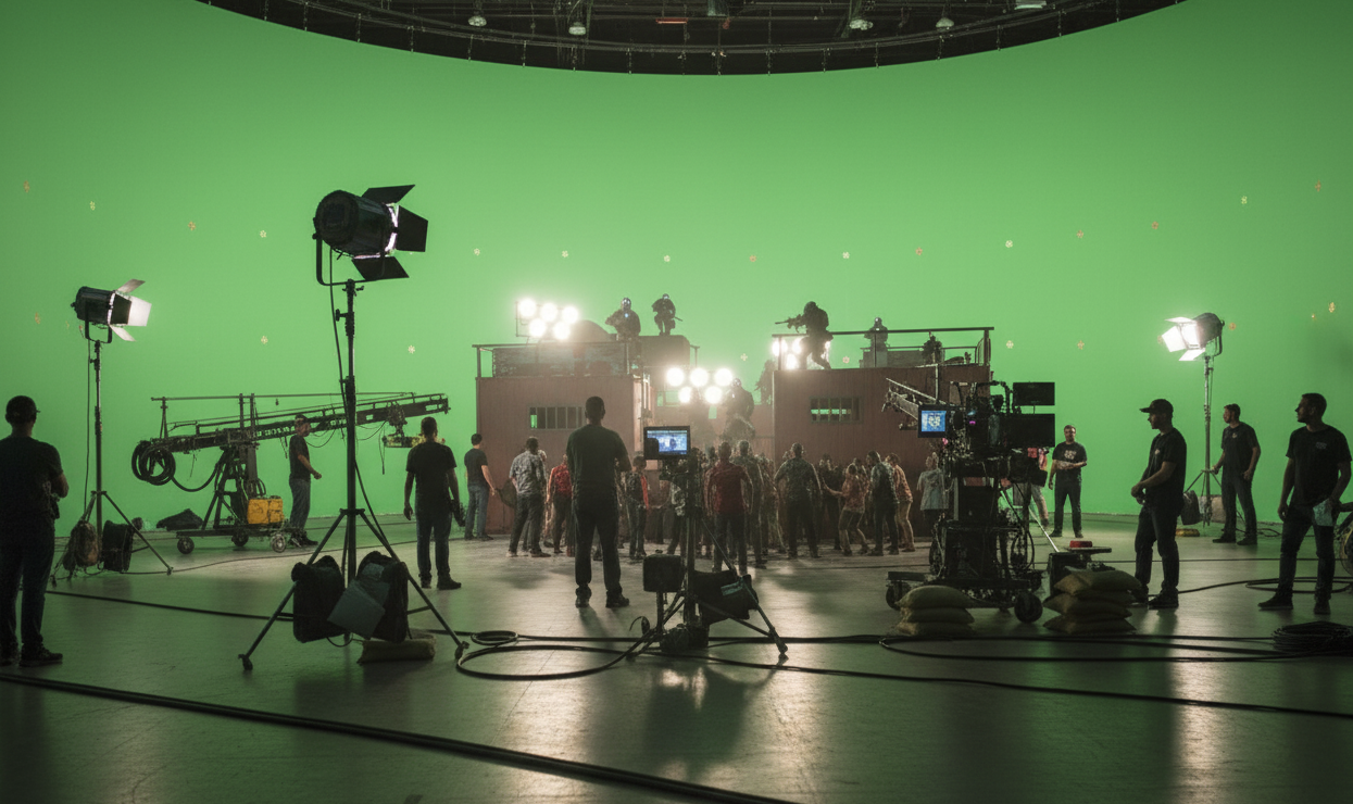 Virtual production stage